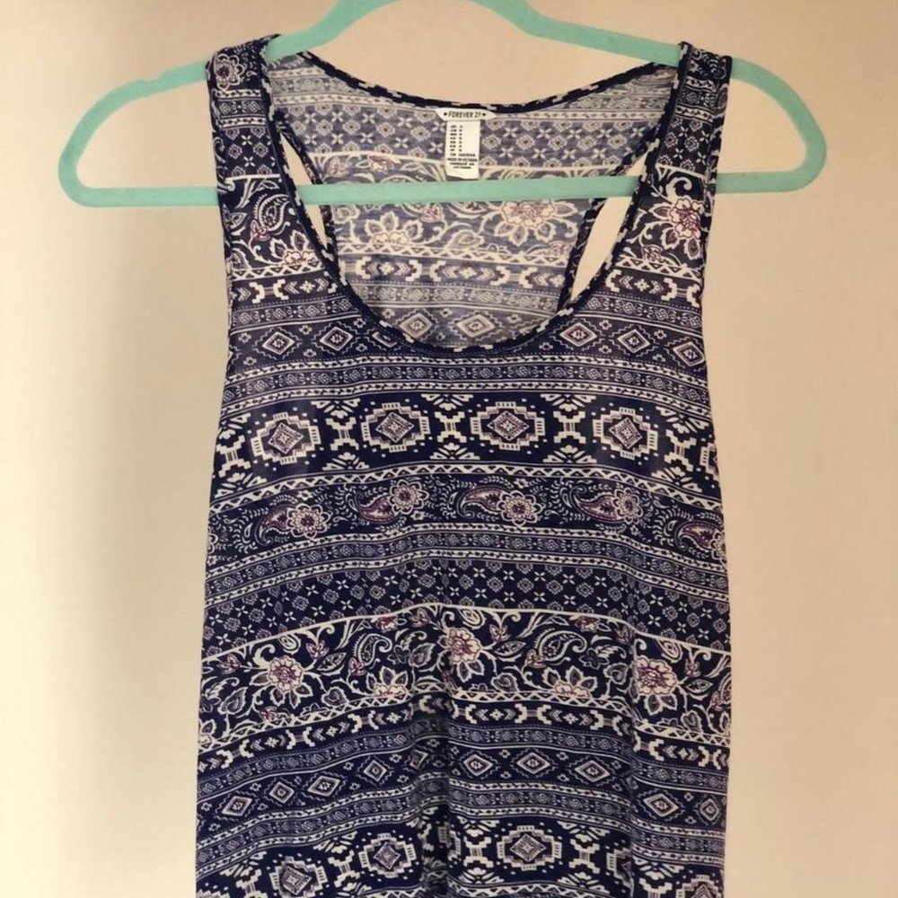 Paisley Tank Top